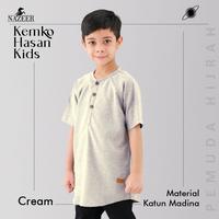 Gambar baju koko anak laki laki umur 8 12 tahun lengan pendek warna cream dari Qesya.store Kota Tangerang Selatan 1 Tokopedia