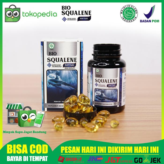 Gambar Bio Squalene 100% Original - Bio Squalene Asli, Bio Squalane BPOM dari Minyak Sapu Jagat Official Store Kota Bandung Tokopedia