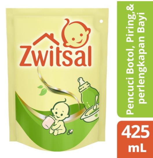 Gambar Zwitsal cuci botol sabun Baby Bottle Cleaner 425ml bayi refill dari Lalababyshop888 Kota Semarang Tokopedia