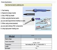 Gambar GOOT JAPAN SOLDER TQ 95 LURUS 20-200W / ALAT SOLDERAN TQ 95 200W ASLI dari Sinar Bahagia Teknik Jakarta Pusat 3 Tokopedia