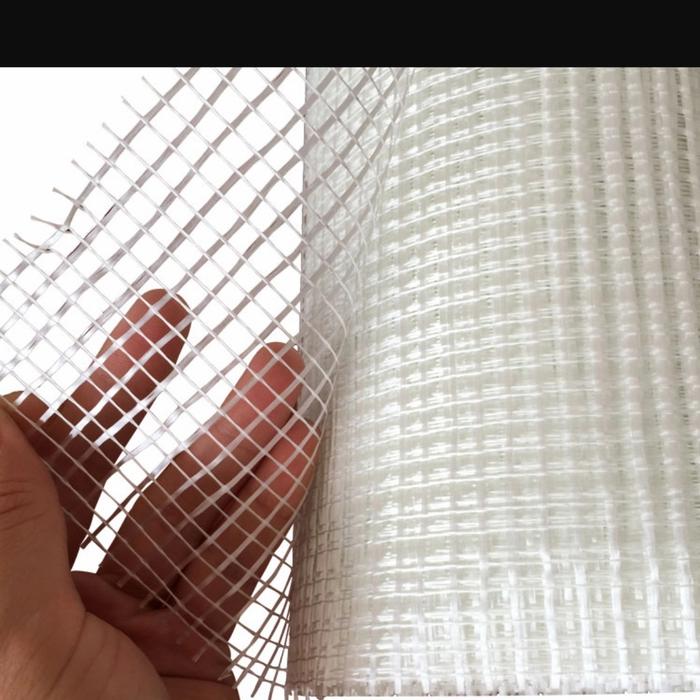 Gambar serat jaring fiber meah waterproofing ukuran 1m x 50mtr /roll dari SEPRIYANTO@shop Kota Tangerang Selatan Tokopedia