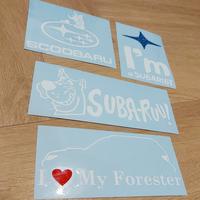 Gambar Stiker mobil Subaru Scoobaru Subarist dari Stickytoms Kab. Tangerang 2 Tokopedia