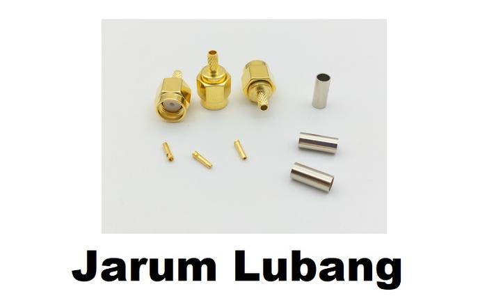 Gambar SMA jarum lubang Konektor LMR100 konektor RG316 konektor RG174 dari usaha_kecilsby Kab. Sidoarjo Tokopedia