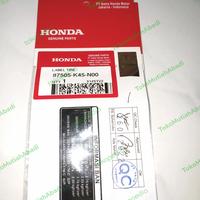 Gambar Sticker Label Tire / Sticker Body Ban CB CBR ORI AHM 87505K45N00 dari TokoMutiahAbadi Kota Tangerang 2 Tokopedia