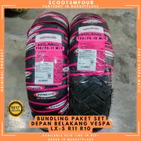 Gambar Ban Vespa LX S Zeneos 110/70-11 120/70-10 Ban Vespa LX S 1 Set Ring 10 dari ScootsMfour Parts Kota Administrasi Jakarta Utara 2 Tokopedia