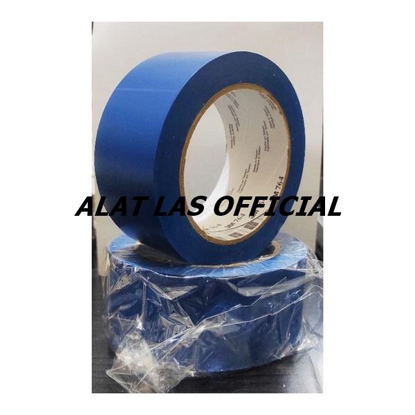 Gambar 3M Lakban Lantai 764 Blue 4"in x 33M Floor Marking Tape 764 dari Alat Las Indonesia Kota Administrasi Jakarta Barat Tokopedia
