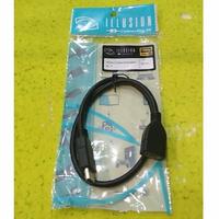 Gambar Kabel HDMI Extension 50CM illusion Hdmi Male To Female 0,5M Extender dari ReztaNandi Kota Bandung 4 Tokopedia