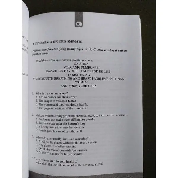 Buku TPA Masuk SMA Buku TPA SMA 2