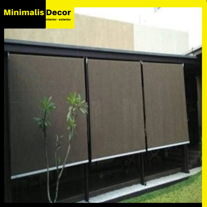 Gambar Suntex blind pvc tirai gulung tarik manual - suntex blind onna dari Minimalis Decor Kab. Bandung Tokopedia
