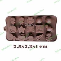 Gambar loyang silikon cetakan silikon cetakan coklat puding food grade dari fitholicstore Kota Semarang 3 Tokopedia