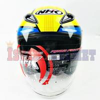 Gambar HELM NHK R6 MOTIF STARCO BLACK/YELLOW/BLUE dari ISTANA HELMET Kota Bandung 3 Tokopedia
