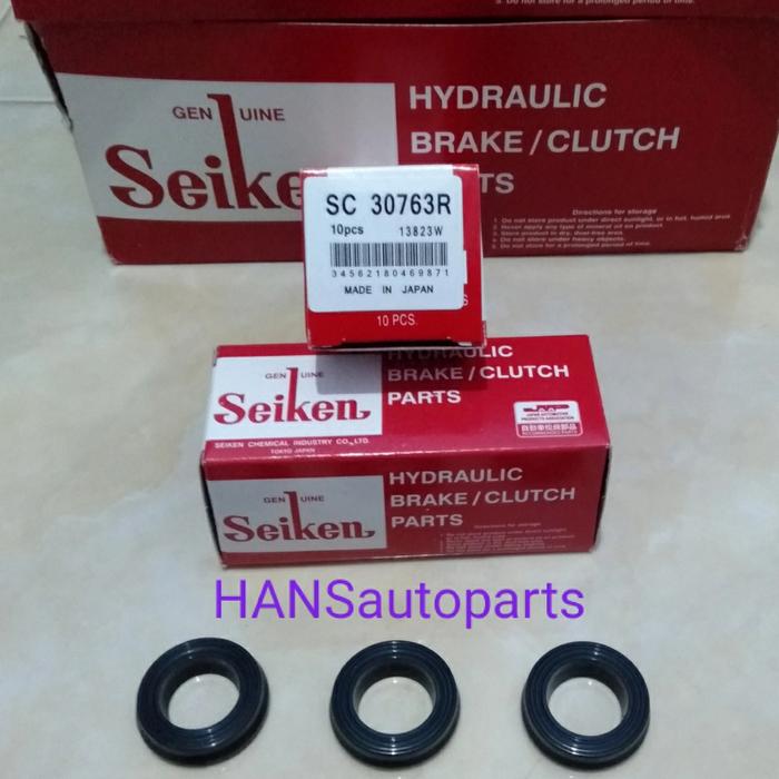 Gambar karet rem sil rem canter HDX tipis 30763 seiken dari HANSautoparts Kab. Sidoarjo Tokopedia