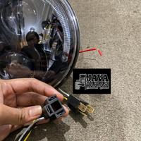 Gambar Headlamp LED STEDI CARBON BLACK 7" LED HEADLIGHT JEEP JK dari javavariasi Kota Administrasi Jakarta Pusat 5 Tokopedia