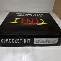 Gambar GEAR GIR SET PAKET SPROCKET HONDA GL MAX NEOTECH MEGA PRO LAMA HANEDA dari DS MOTOR Kota Surabaya 3 Tokopedia