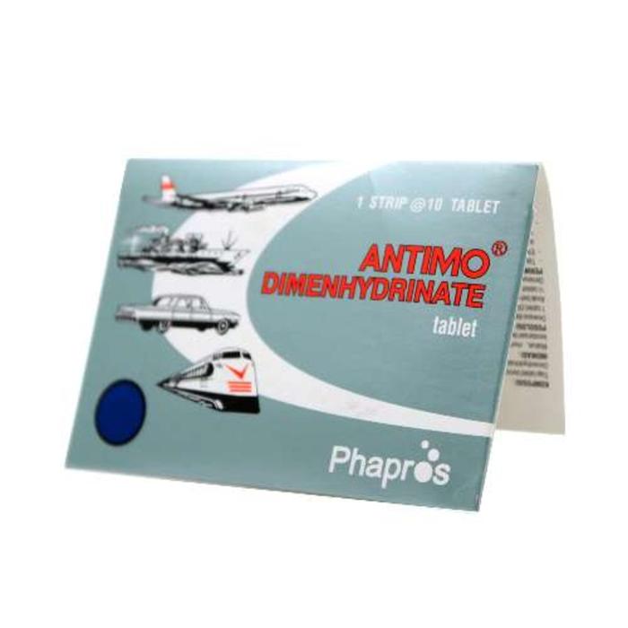 Gambar Obat Mabuk Perjalanan Antimo Strip isi 10 tablet dari Apotik Nyiur Hijau Kab. Sleman Tokopedia