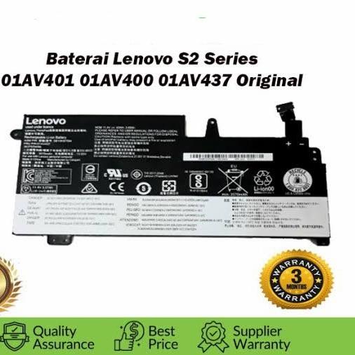 Gambar Baterai Lenovo Thinkpad 13 S2 01AV400 01AV401 01AV402 01AV435 01AV437 dari Part Notebook Kota Administrasi Jakarta Pusat Tokopedia