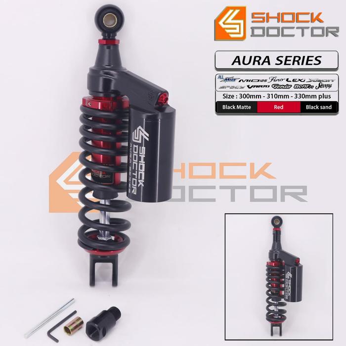 Gambar SHOCKBREAKER SHOCK MATIC VARIO MIO BEAT LEXI SCOOPY GENIO MERK DOCTOR dari INTAN MOTORSPORT Kab. Tangerang Tokopedia