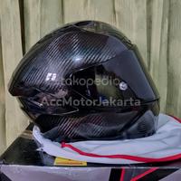 Gambar KYT NX Race Full Carbon Black + Visor Dark Smoke | Coating 4 Layer dari AccMotorJakarta Jakarta Pusat 3 Tokopedia