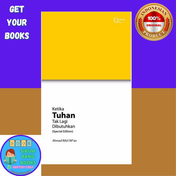 Gambar Buku Ketika Tuhan Tak Lagi Dibutuhkan (Special Edition) dari TOYS SIKUMBANG Jakarta Barat Tokopedia