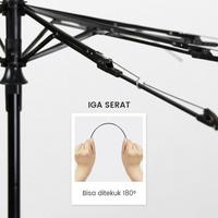 Gambar Payung Lipat Otomatis Premium Anti Sinar UV Matahari Vishal VS-106 dari Meliyana Jakarta Utara 4 Tokopedia