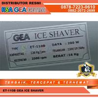 Gambar Mesin Ice Shaver Gea ET-110B / Mesin Es Serut Manual dari Distributor RSA GEA GETRA Kota Tangerang 3 Tokopedia
