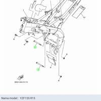 Gambar BOLT FLANGE BAUT GANTUNGAN BLOK MESIN VIXION R15 VVA WR155 MX KING 1PC dari NovelyaMotor Kota Bekasi 4 Tokopedia