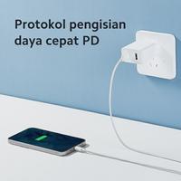Gambar Mi 33W Wall Charger Type A Type C Fast Charging dari Uno Ponsel Kota Administrasi Jakarta Barat 5 Tokopedia