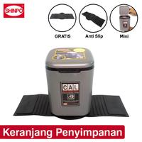 Gambar SHINPO Tempat Sampah Plastik Portable 2 L Bonus Alas Karet SG Speed dari majuli Jakarta Barat 1 Tokopedia