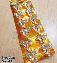 Gambar (LUSINAN 12 Pcs) Bros Pita Uk 2cm M 0002 dari Jakarta ACC Kota Medan 2 Tokopedia