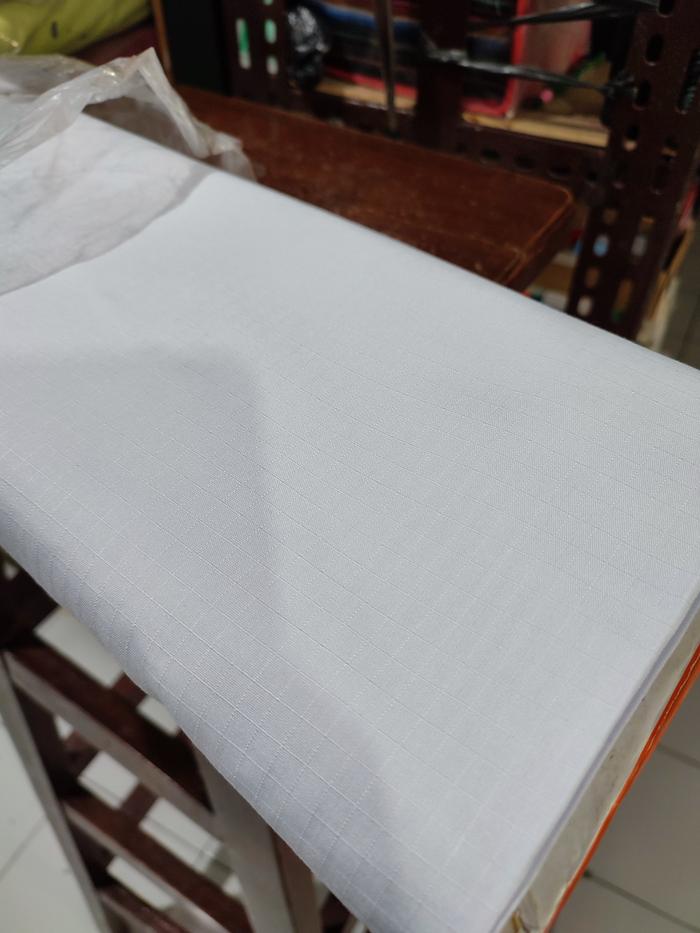 Gambar Kain Ribstop Drill Istex, Bahan Seragam, Kode 001 Warna Putih dari Mitra Mulia Texindo Kota Surabaya Tokopedia
