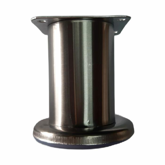 Gambar Kaki Sofa Stainless Chrome Model Tabung Silinder 8CM dari MATAHARI FOAM Kota Administrasi Jakarta Timur Tokopedia
