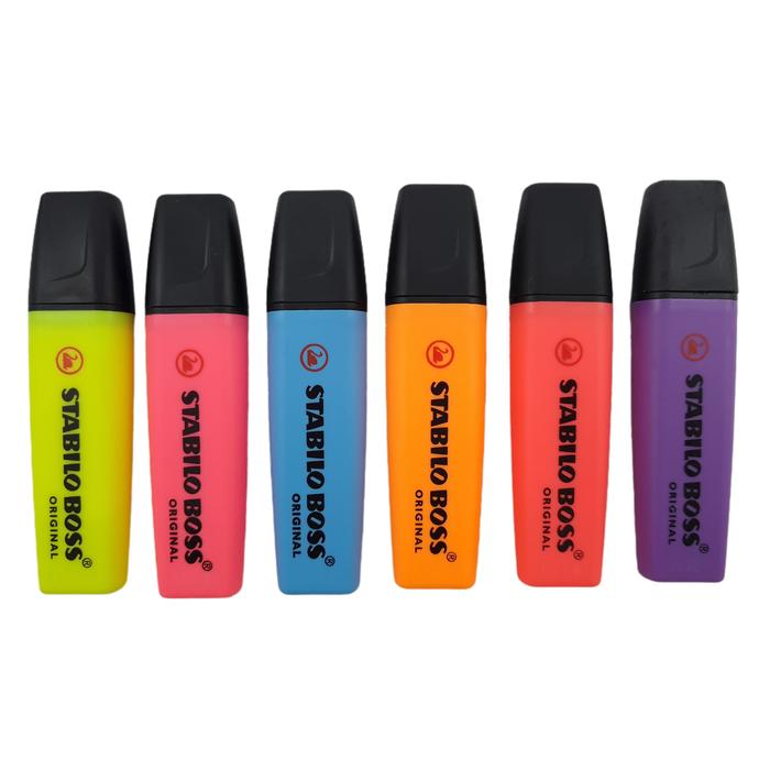 Gambar Highlighter Stabilo Boss dari Aneka Salim Stationery Kota Pekanbaru Tokopedia