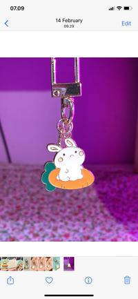 Gambar Baby Carrot & Bunny Keychain dari Chiadorable Kab. Bogor 3 Tokopedia