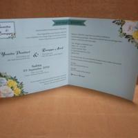 Gambar blangko kartu undangan pernikahan Erba 88216 dari Souvenir88 Kota Surabaya 2 Tokopedia