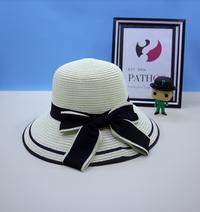Gambar Topi Pantai Oval Bucket Pita Hitam BELLE Dewasa Import dari Pathos Shop Kab. Bandung 1 Tokopedia