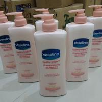 Gambar Vaseline healty bright Hand Body lotion UV lighthening 400ml dari Delicate Id1 Kab. Sidoarjo 1 Tokopedia