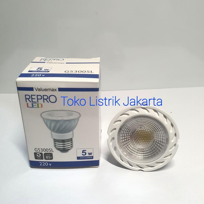 Gambar Lampu Led REPRO Valuemax MR16 E27 COB 5W 5 Watt Putih 6000K dari C2F SHOP Kota Administrasi Jakarta Barat Tokopedia