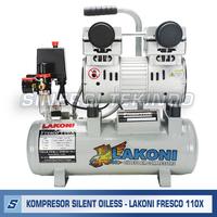 Gambar Kompresor Udara Listrik Oiless Silent - LAKONI FRESCO 110X 1HP 10LITER dari SINERGITEKINDO Kota Yogyakarta 2 Tokopedia