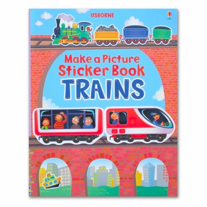 Gambar USBORNE TRAINS Sticker Book Activity Buku Learning Mainan Edukasi Anak dari Mamia Sale Kota Tangerang Selatan Tokopedia