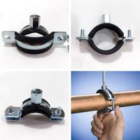 Gambar Clamp Klem Jepit Pipa Holder Pipe 32mm - 36mm Galvanised Pipe Holder dari General Suplier gs Kota Batam 1 Tokopedia