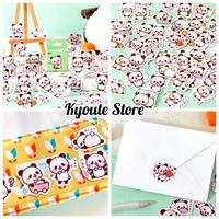 Gambar Sticker Cute Baby Panda Expression Scrapbook Journal Letter Seal Japan dari Kyoute Store Kota Bekasi 3 Tokopedia