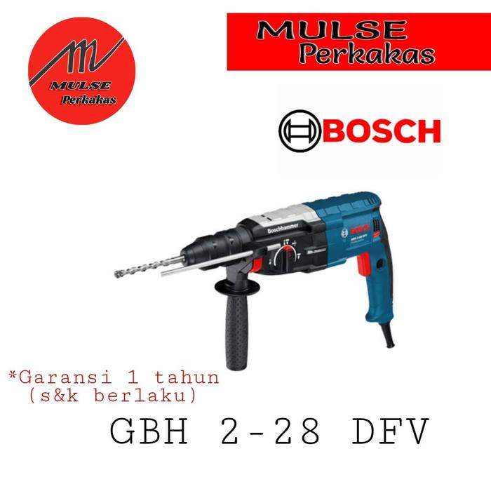 Gambar Mesin Bor Bobok GBH 2-28 DFV Bosch Profesional dari MULSE PERKAKAS Kota Denpasar Tokopedia