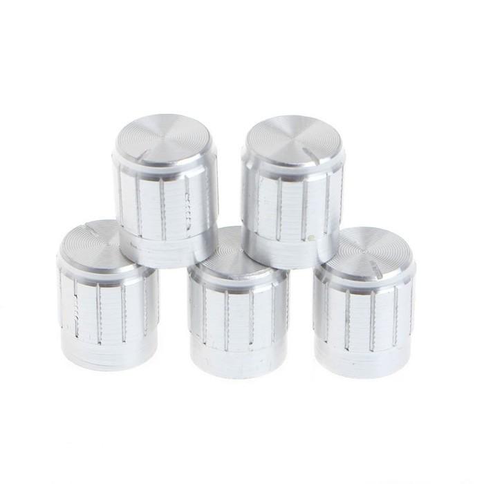 Gambar KNOB POTENSIO ALUMINIUM 14mm KNOP TUTUP POTENSIOMETER 14x17mm ec-11 dari iSeeRobot Kota Surabaya 5 Tokopedia