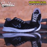Gambar Sepatu Sneakers Pria Working Fashion Running Sport Shoes U 06 dari RacunTokopedia. Kab. Mojokerto 4 Tokopedia