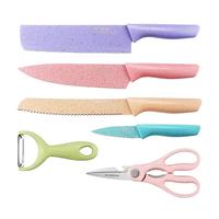 Gambar PISAU SET DAPUR KERAMIK RAINBOW LENGKAP dari JENDELA GROSIR MURAH Kota Makassar 3 Tokopedia