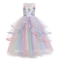 Gambar BAJUKIDDIE UNICORN LONG DRESS GAUN PESTA PANJANG ANAK IMPORT TUTU ABG dari bajukiddie Kota Administrasi Jakarta Pusat 4 Tokopedia