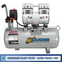 Gambar Kompresor Udara Listrik Oiless Silent - LAKONI FRESCO 130X 1HP 30LITER dari SINERGITEKINDO Kota Yogyakarta 2 Tokopedia