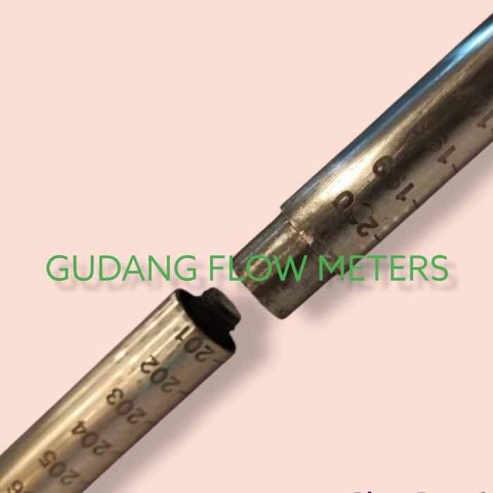 Gambar Stick sounding minyak solar 4m merk DB bahan stainless steel 304 dari GUDANG FLOW METERSS Kota Administrasi Jakarta Barat Tokopedia
