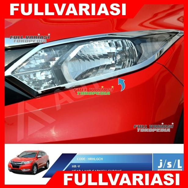 Gambar PAKET Garnish Lampu Depan Belakang HONDA HRV 2015-2019 Up Chrome dari Full Variasi Jakarta Kota Administrasi Jakarta Timur Tokopedia