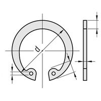 Gambar Snap Ring Stainless Steel H24 dari Multi Baja Kota Administrasi Jakarta Barat 2 Tokopedia